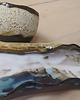 patery i talerze Morska Patera ceramiczna  na Sushi + 2 miseczki 2