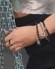 bransoletki z kamieni naturalnych Bransoletka Hematite Silvery 1