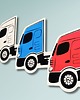 meble do pokoju dziecka Półka TIR na autka Hot Wheels / Garaż na Resoraki. Drewniany ekspozytor 1