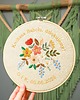 Ślub - inne Podziękowania, Indywidualna dedykacja, haft w tamborku 23 cm 2