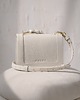 torby na ramię Skórzana torebka -ecru- GLOW BAG 4