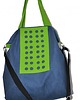 torby XXL Torba hobo XXL - kobalt, limonka 2