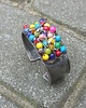 bransoletki wire wrapping Cukiereczki - bransoletka regulowana 3