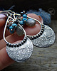 kolczyki wire wrapping Marrakesh Earrings 4