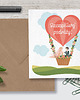 kartki okolicznościowe - wydruki Kartka na ślub"Szczęśliwej podróży!" 5