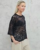 bluzki - inne Koronkowa bluzka oversize z rękawem 3/4 1