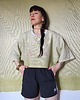 t-shirt damskie BOTANICAL crop top/upcykled 1