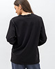 bluzki z długim rękawem damskie Longsleeve ,, LILY"  czarny 2