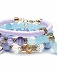 bransoletki z kamieni naturalnych Blue and lavender vol. 16 /17.10.24/ - set 3