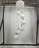lampy wiszące Lampa kaskadowa z lat 70. 4