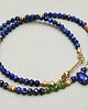 chokery Lapis lazuli  & diopsyd /choker/ - Szlachetna kolekcja 5