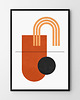 plakaty Boho  wall - zestaw plakatów 4