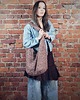 torby XXL Boogi Bag różowa torba hobo w stylu boho 2