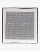 apaszki Elegancka średnia apaszka damska jedwabna w pepitkę 68cm x68cm 1