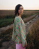 bluzki kimonowe damskie Kimono Hippie short 4