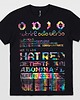 t-shirt damskie T-shirt HATE / glitch print 4