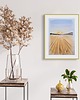 grafiki i ilustracje Złote akwarele 30x42 słońce morze zachód szlagmetal złoto folia Golden Sun 2