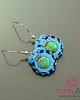 kolczyki soutache Kolorowe kolczyki sutasz - Lilly2 2