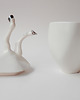 kubki i filiżanki Kubki porcelanowe z cukiernicą 2