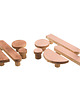 gałki do mebli Półokrągłe miedziane uchwyty do mebli COPPER 5