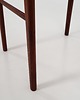 pufy do siedzenia Podnóżek palisandrowy, duński design, lata 70, produkcja: Dania 5