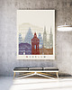 plakaty Wrocław grafika minimalistyczna 2