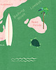 plakaty Plakat Bali Indonezja - mapa graficzna 4