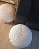 pufy do siedzenia Pufa NORWAY ze sznurka bawełnianego 1