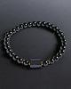 biżuteria męska Czarny turmalin - bransoletka męska - OCHRONA 1