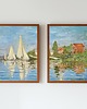 grafiki i ilustracje ZESTAW 2 PLAKATÓW  , Monet obrazy, impresjonizm 4