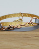 bransoletki skórzane flo light grey floral gold 2