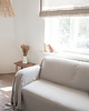 koce i narzuty Narzuta na kanapę  heavy linen NATURAL 2