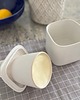 pojemniki kuchenne Ceramiczna maselniczka francuska / Elegancki akcent na Twoim stole 2