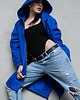 kurtki damskie Kurtka / płaszcz typu parka indigo 9