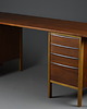 biurka Biurko Lata 60 Skandynawski Design Teak Midcentury Modern 1