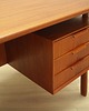 biurka Biurko tekowe, duński design, lata 70, produkcja: Omann Jun 5