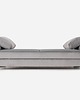 sofy i szezlongi Sofa REJKIAVIK srebrny welur, skandynawski design 1