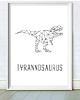 obrazy i plakaty do pokoju dziecięcego PLAKAT dinozaur dinozaury do pokoju dziecka 2