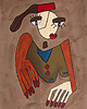 obrazy ORYGINAŁ 40 x 30 cm - Dama 7 1