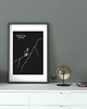 plakaty Plakat minimalistyczny Kozica Górska, A3, decotyw 4