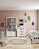 meble do pokoju dziecka Łóżko dziecięce białe Bianca  180x80 cm białe 7