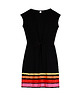 sukienki midi damskie SUKIENKA W PASY Warm 2