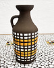 wazony Ceramiczny wazon z uchem, Strehla Keramik, Niemcy, lata 70. 7