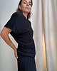 t-shirt damskie Bluzka Mindset mikromodal black 6
