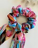 gumki do włosów Gumka do włosów 90s Scrunchie z odwiązywaną szarfą - 9 cm średnicy 1