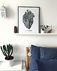 grafiki i ilustracje Plants heart 30x40 cm 5