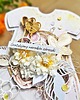 kartki scrapbooking Kartka w kształcie dziecięcej sukienki - narodziny dziecka 3