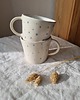 kubki Kubek ceramiczny ręcznie malowany KROPKI 3