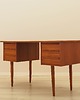 biurka Biurko tekowe, duński design, lata 70, produkcja: Dania 1