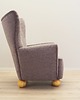 fotele Fotel szary, skandynawski design, produkcja: Dania 4